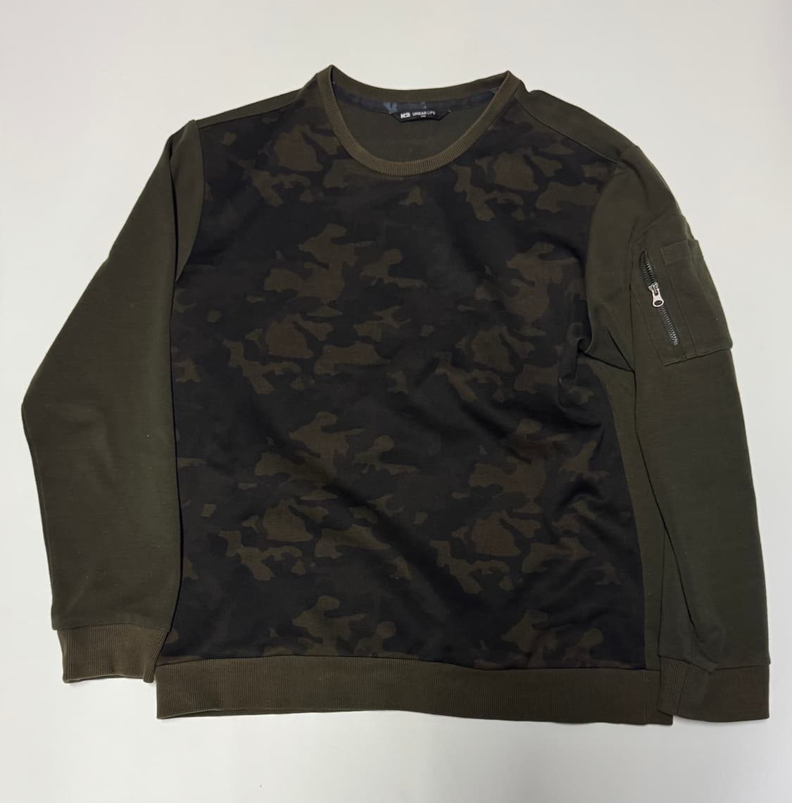 K2 케이투 카모플라쥬 기능성 기모 맨투맨 L ~ XL 상품이미지1