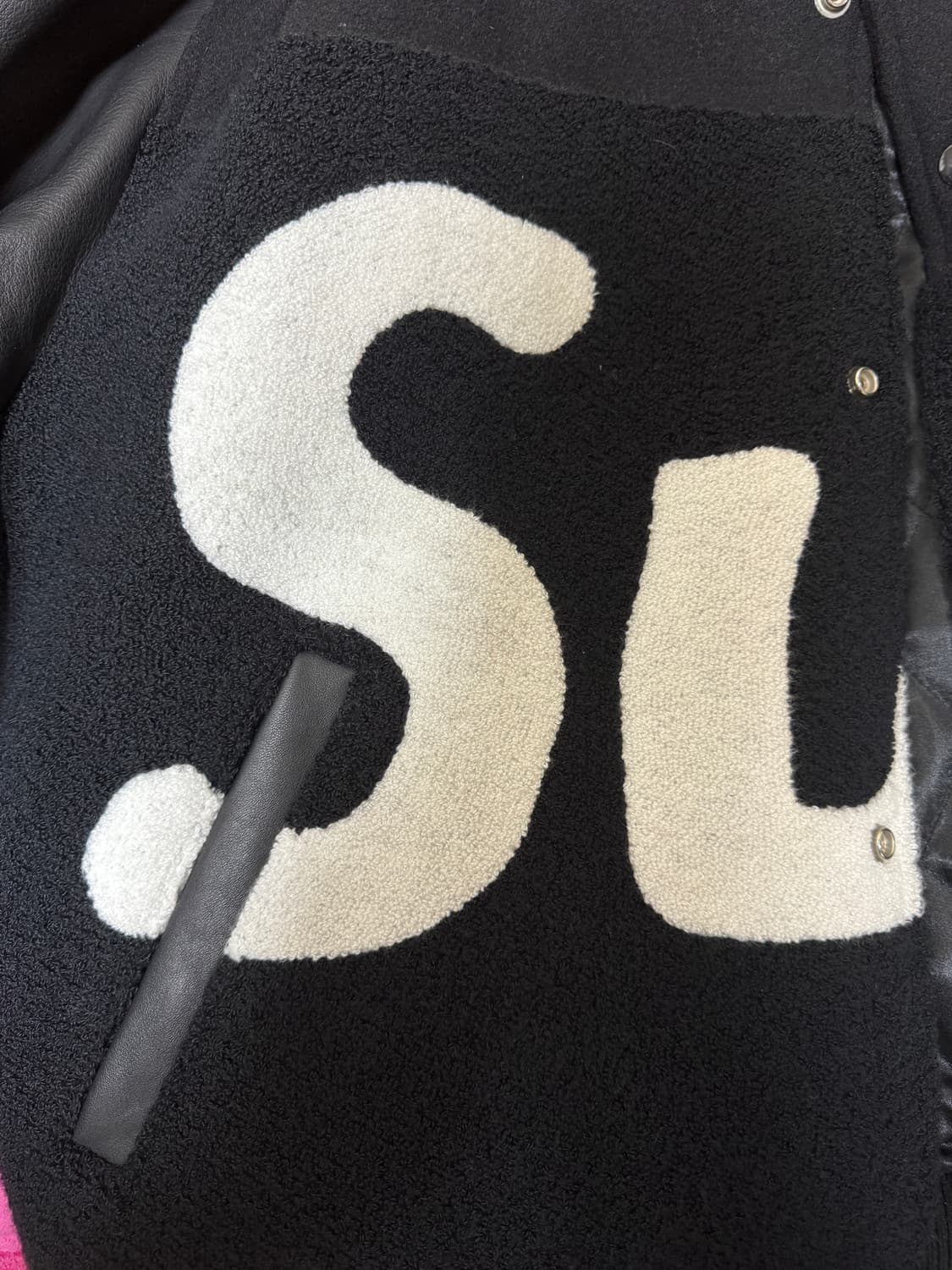 슈프림 빅로고 바시티 자켓 XXL 상품이미지2