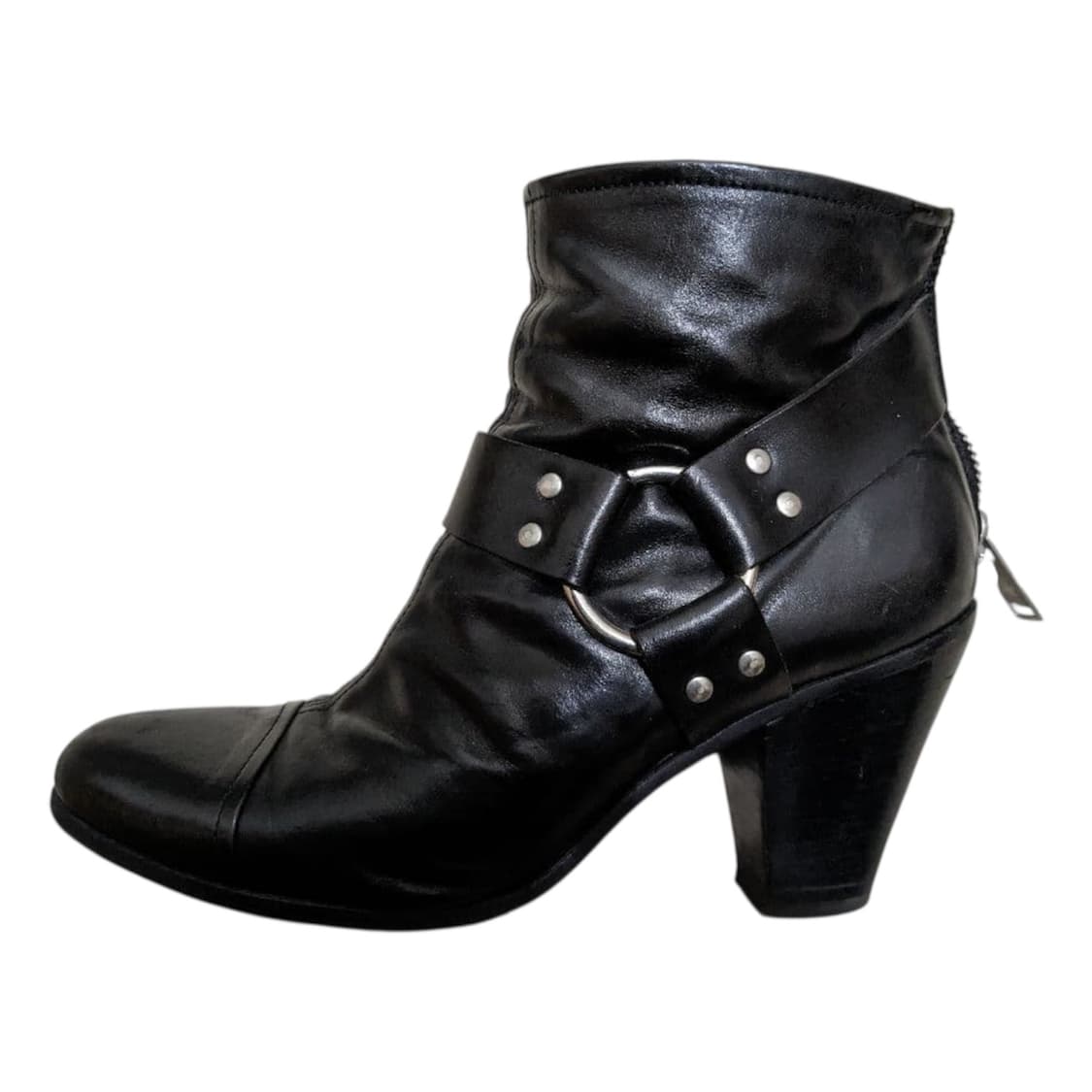 가레스 퓨 하네스 백지퍼 부츠 상품이미지1