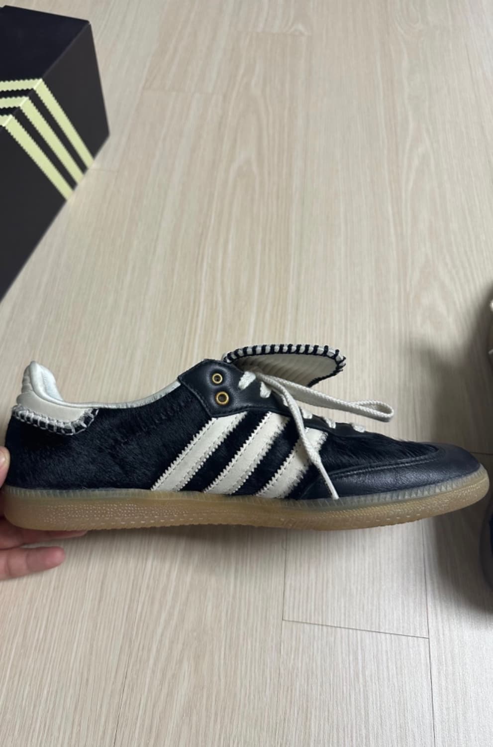 아디다스 / X 웨일즈 보너 포니 삼바 / 블랙 / 280 상품이미지4