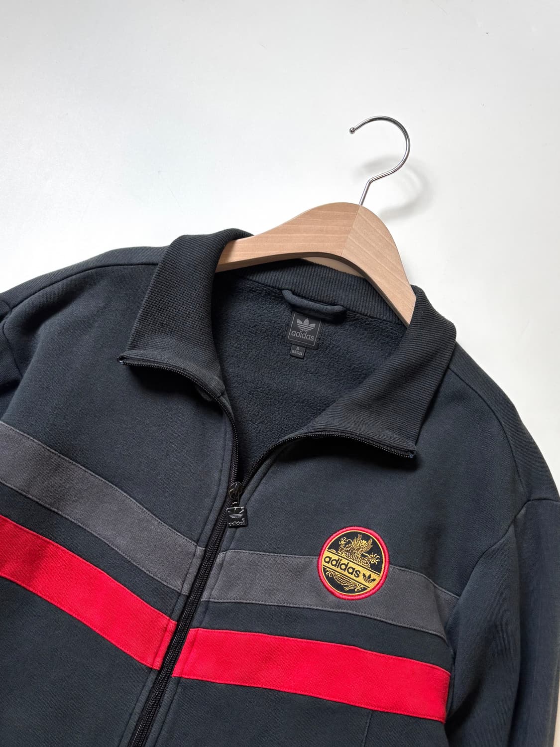 Adidas 아디다스 그레이컬러 면 트랙탑 상품이미지2