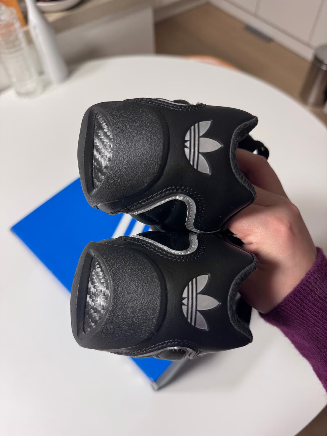 [235] 아디다스 아디레이서 로우 블랙 실버 메탈릭 상품이미지6