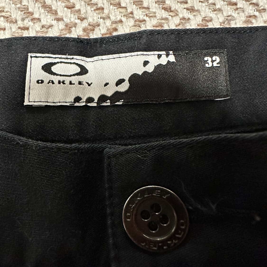 OAKLEY cotton pants black 상품이미지3