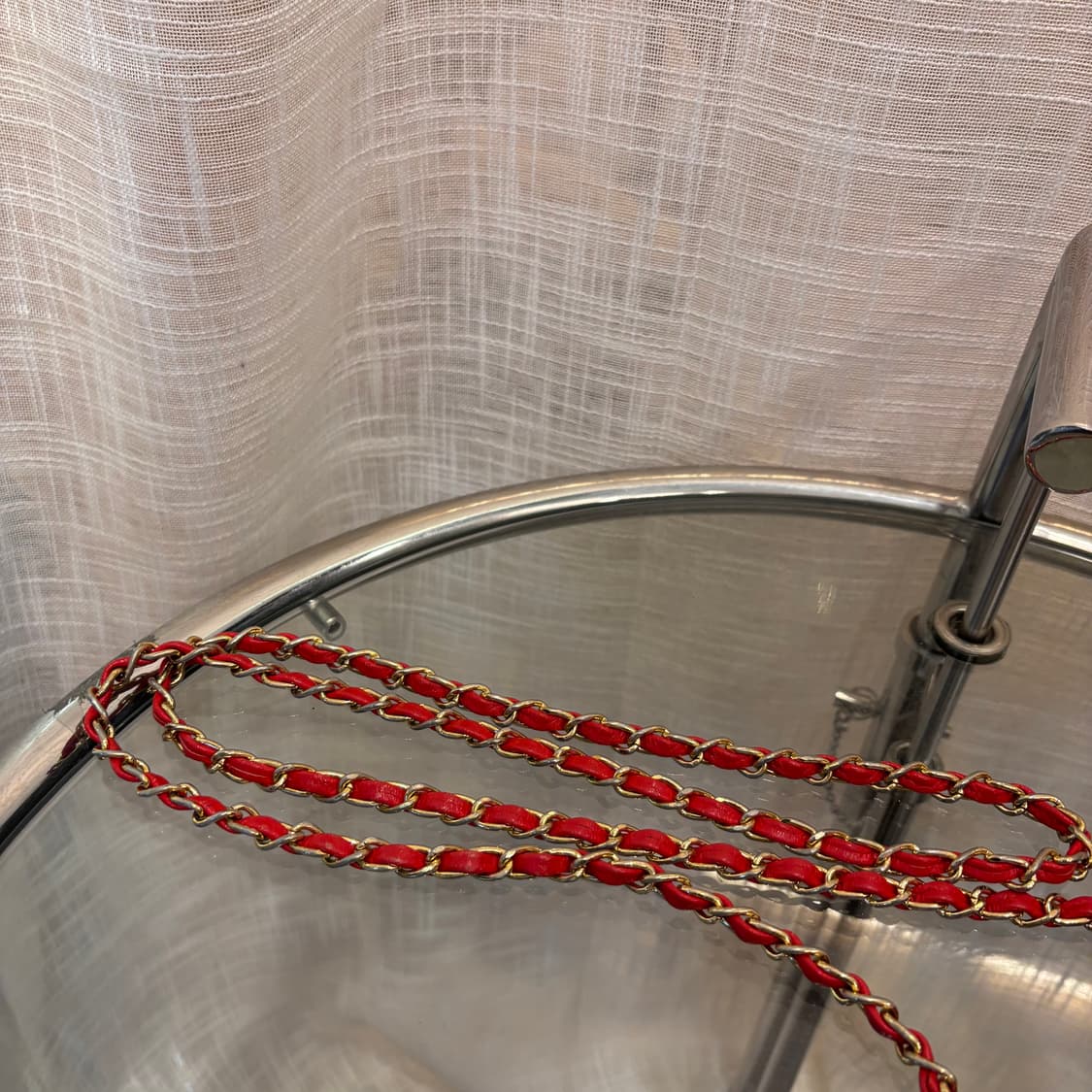 정품 MCM 금장 체인 크로스백    상품이미지10