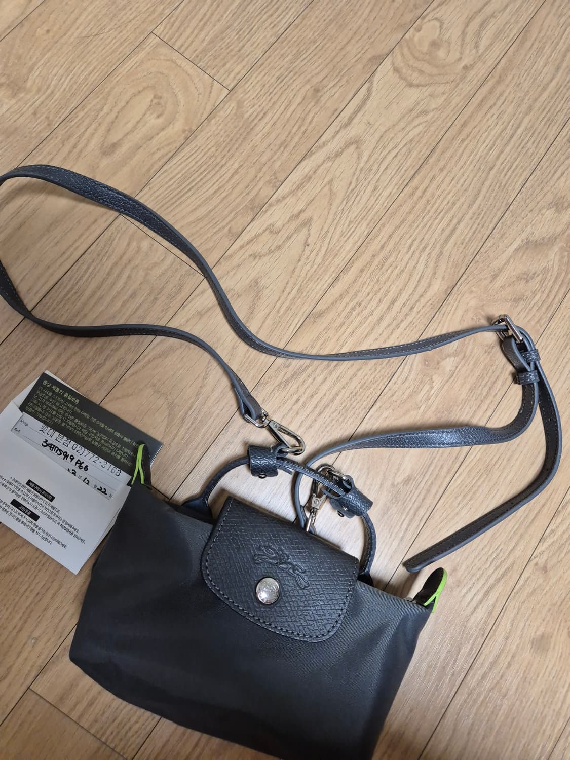 롱샴 미니백 그레이 상품이미지1