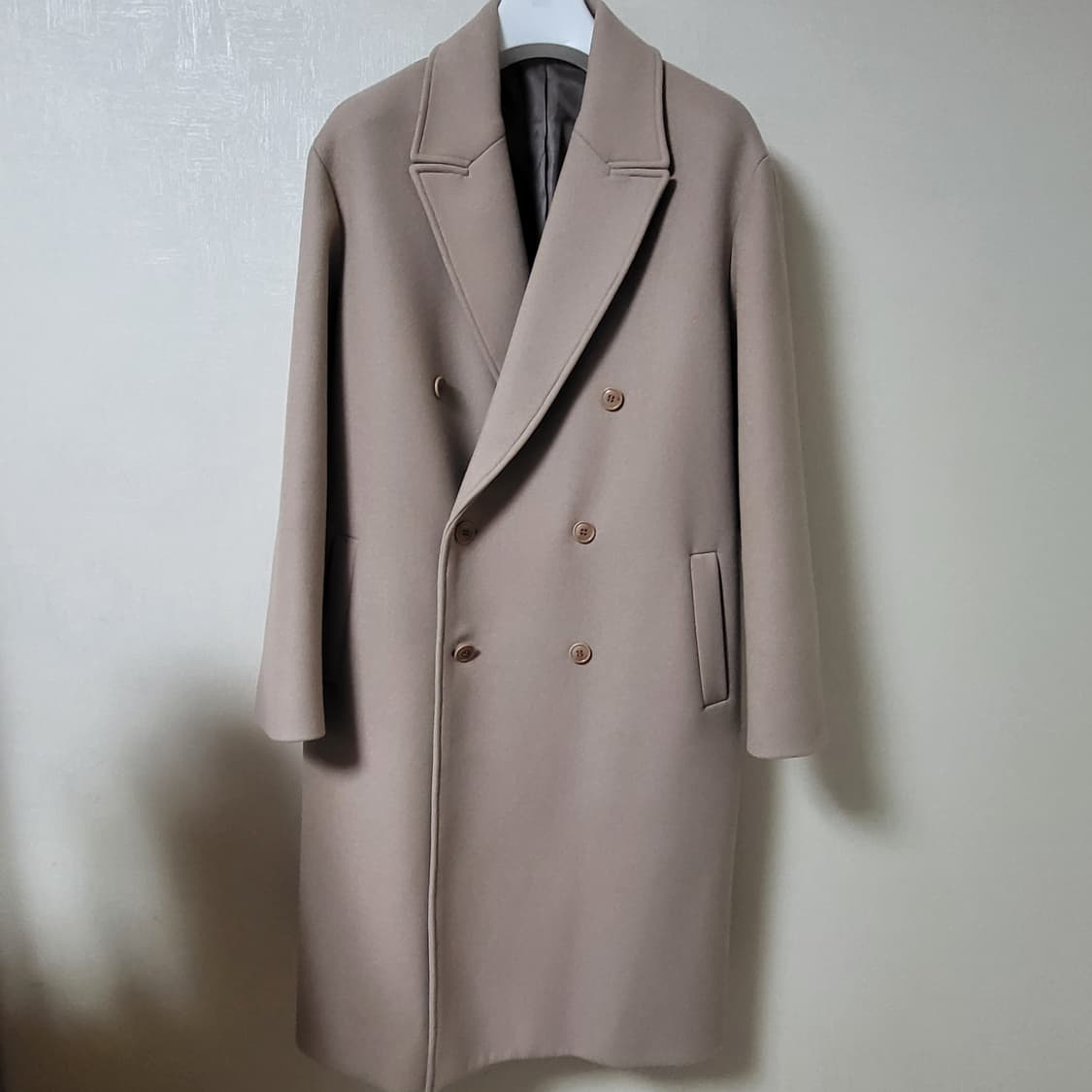 쿠어 더블 롱코트 상품이미지2