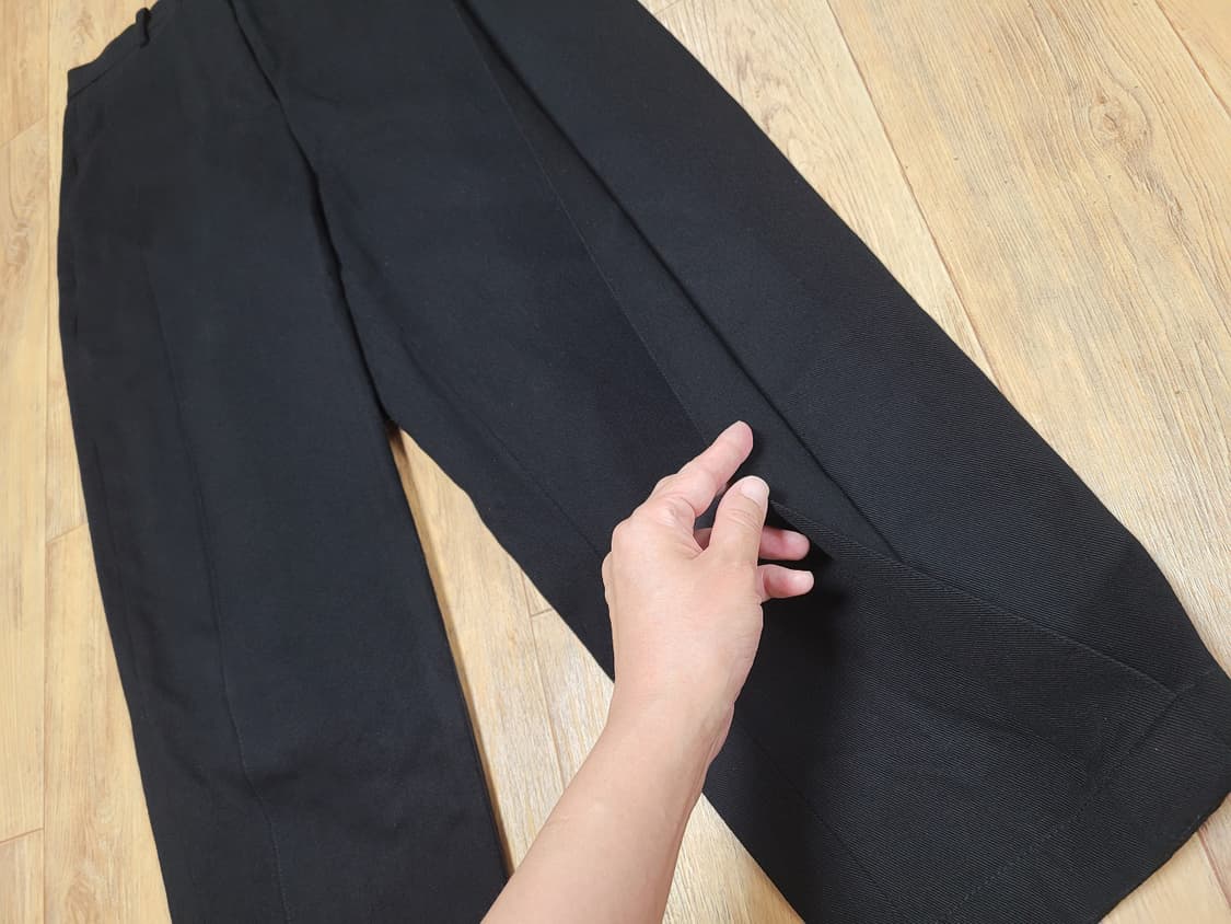 르바(LEVAR) 코튼 라운드 치노팬츠 55 새상품 상품이미지8