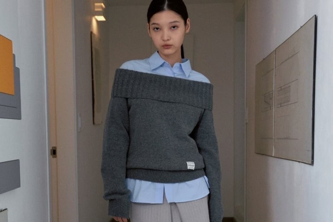 시눈 오프숄더 니트 상품이미지1