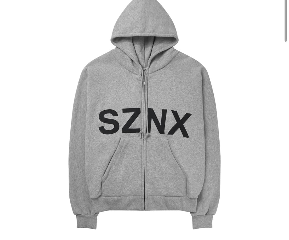 [3]이지 HD-10 그레이 - 한국 한정 칸예 머천 후드집업 상품이미지1