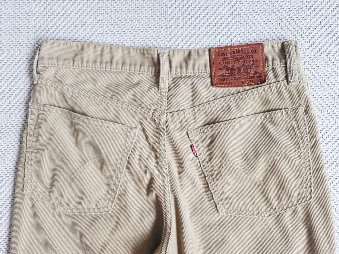 00's 리바이스 707 부츠컷 코듀로이 32 상품이미지4