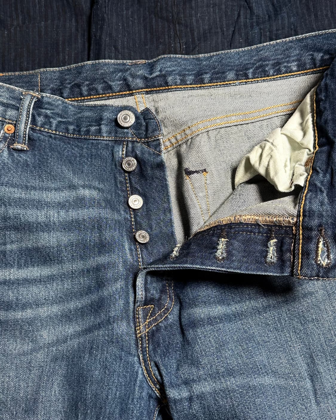 리바이스 501 스트레이트 핏 데님 팬츠 36 상품이미지2