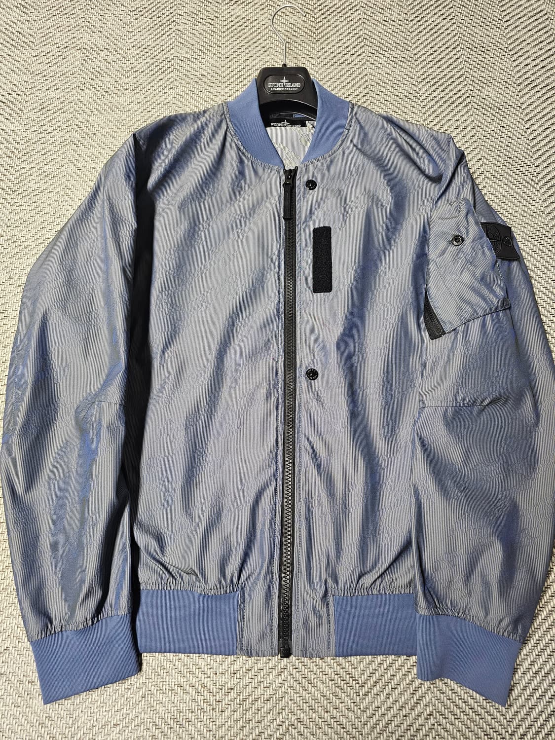 스톤아일랜드 쉐도우프로젝트 렌티큘러 자카드 자켓 상품이미지9