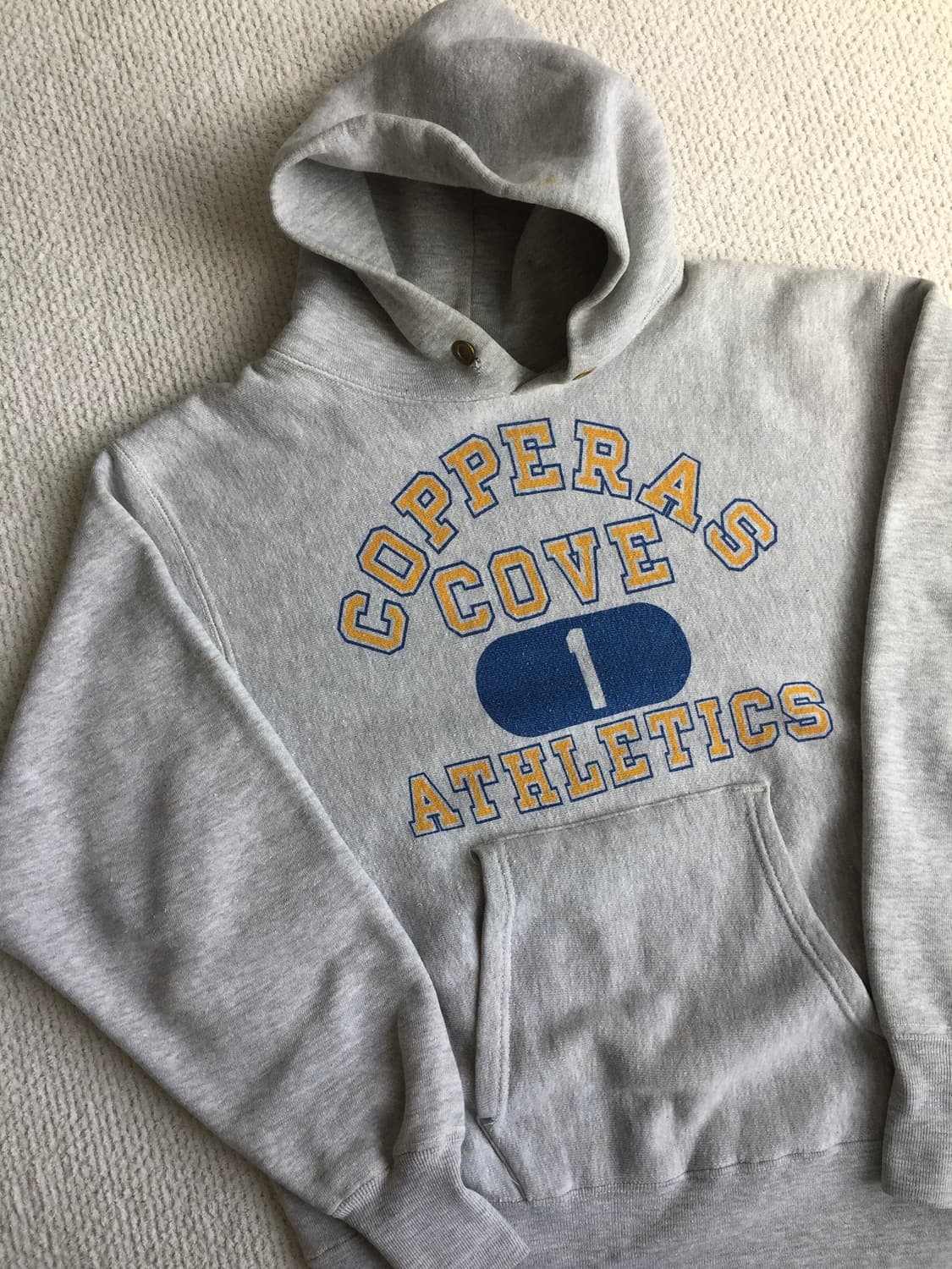 70‘s usa champion reverse weave hoodie 상품이미지2