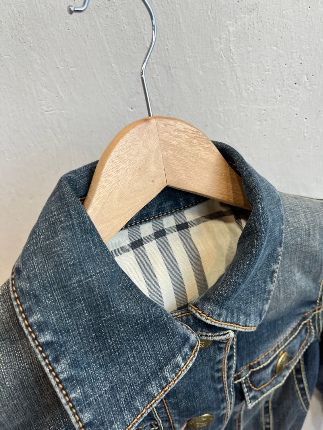 버버리 데님자켓 우먼즈 상품이미지8