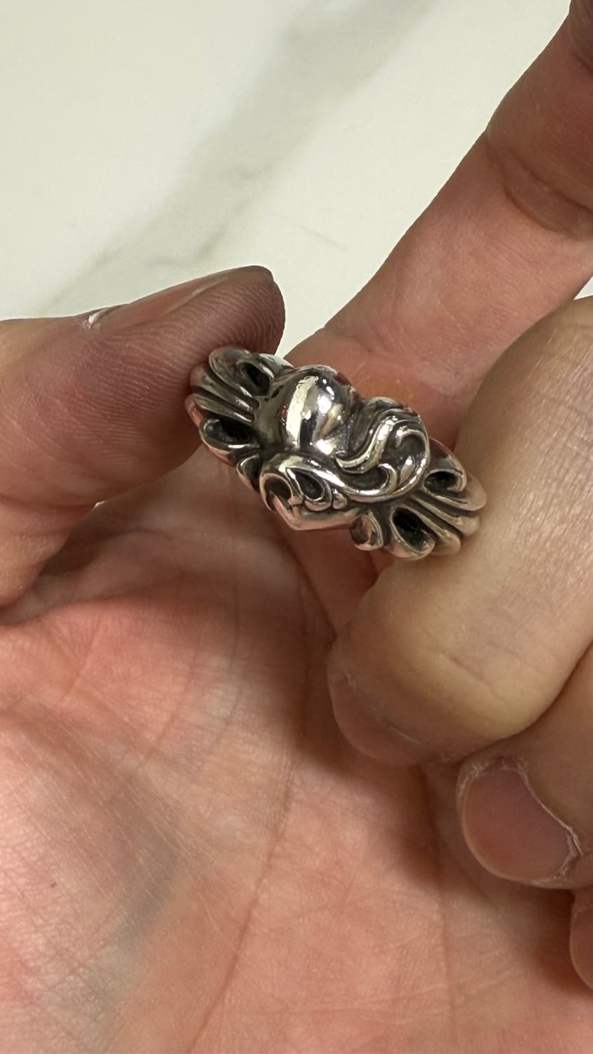 크롬하츠 하트플로랄링 ks 16.5 상품이미지2