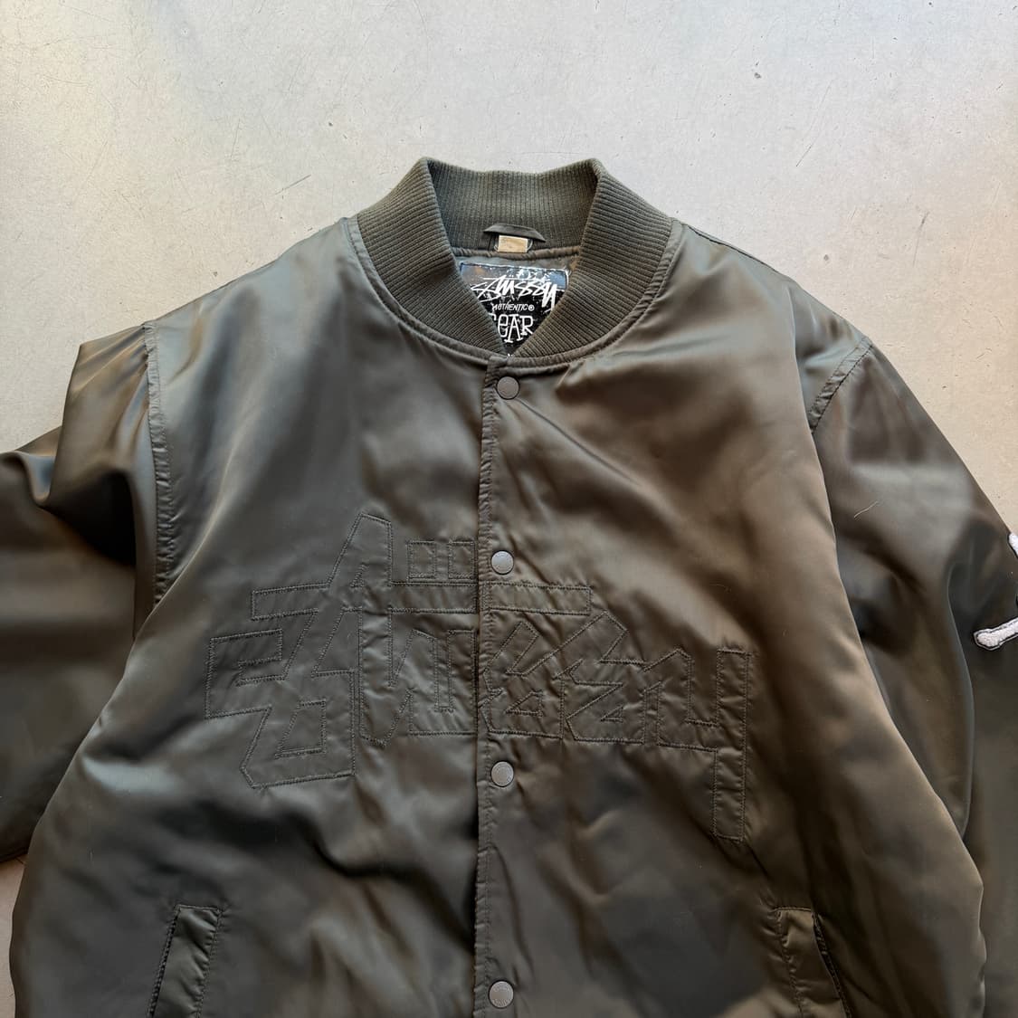 00s 스투시 기어 항공 점퍼 상품이미지3