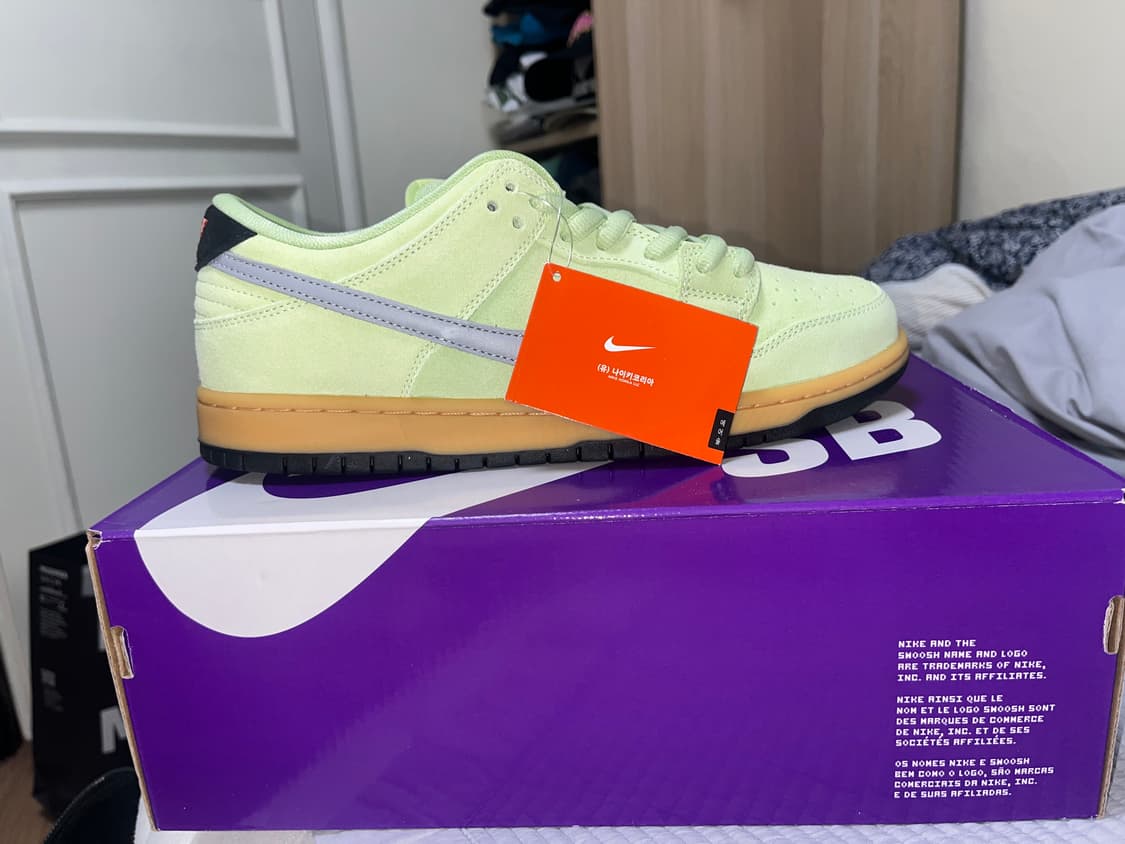 Nike 덩크 sb 버두고 마운틴 (리퀴드 라임) 290 상품이미지2