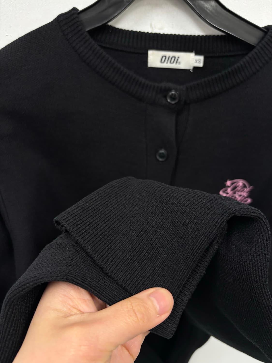 OIOI 여성 숏 가디건 상품이미지4