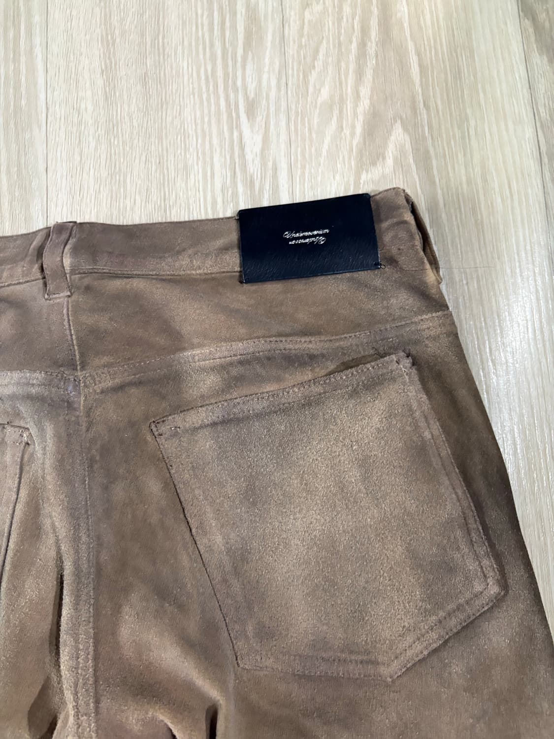 언더커버 텔레비전 레더 팬츠 상품이미지7