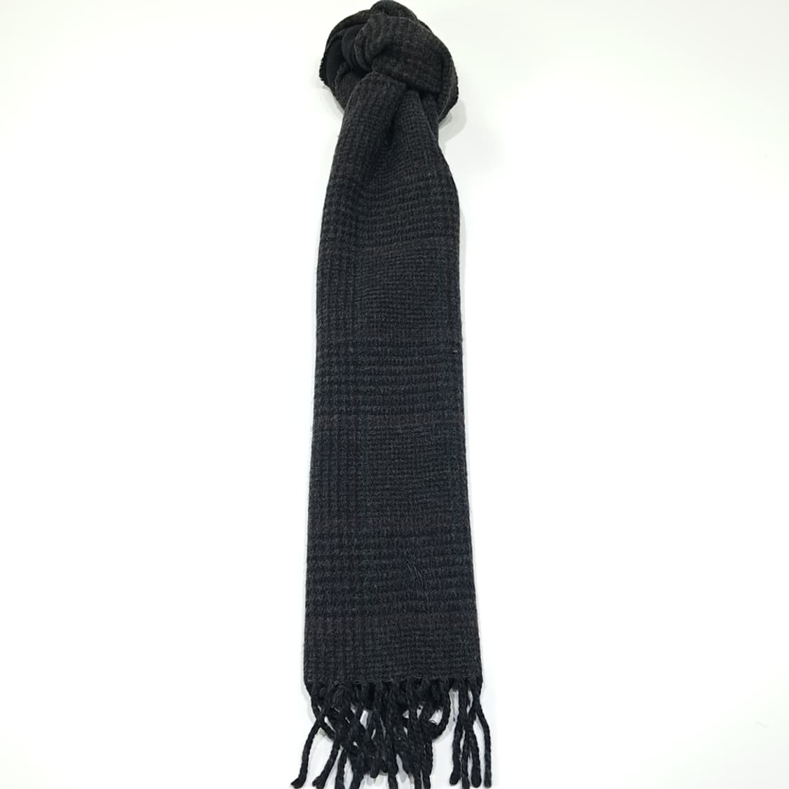 MX382 폴로 이태리판 램스울 혼방 양면 글렌 체크 머플러 상품이미지3