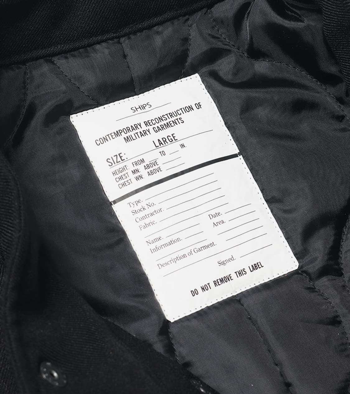 SHIPS - LANATEC MILITARY COAT 상품이미지6