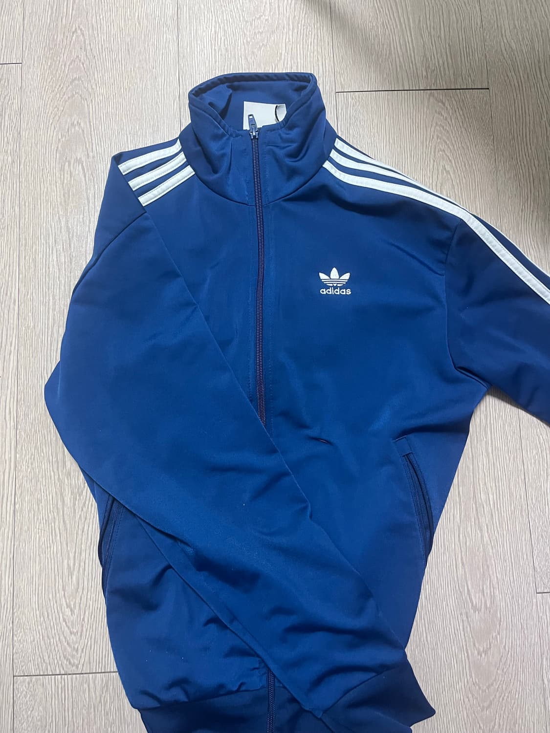 아디다스 코발트 블루 집업 상품이미지1