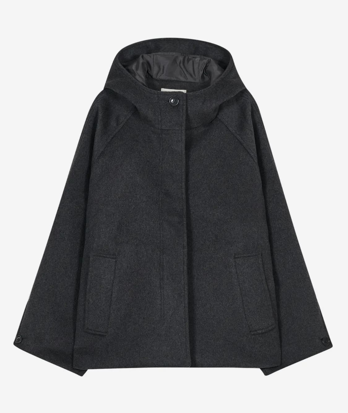 [새제품] 타입서비스 Hooded Half Coat [Charcoal] 상품이미지2