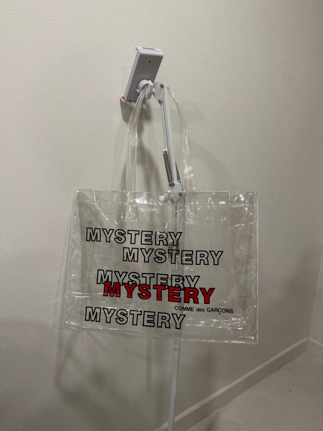 꼼데가르송 PVC 미스터리 백 상품이미지1