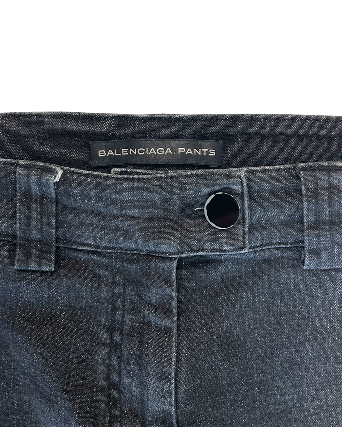 발렌시아가 by 니콜라스 제스키에르 12AW 지퍼 디테일 데님팬츠 블랙 상품이미지9
