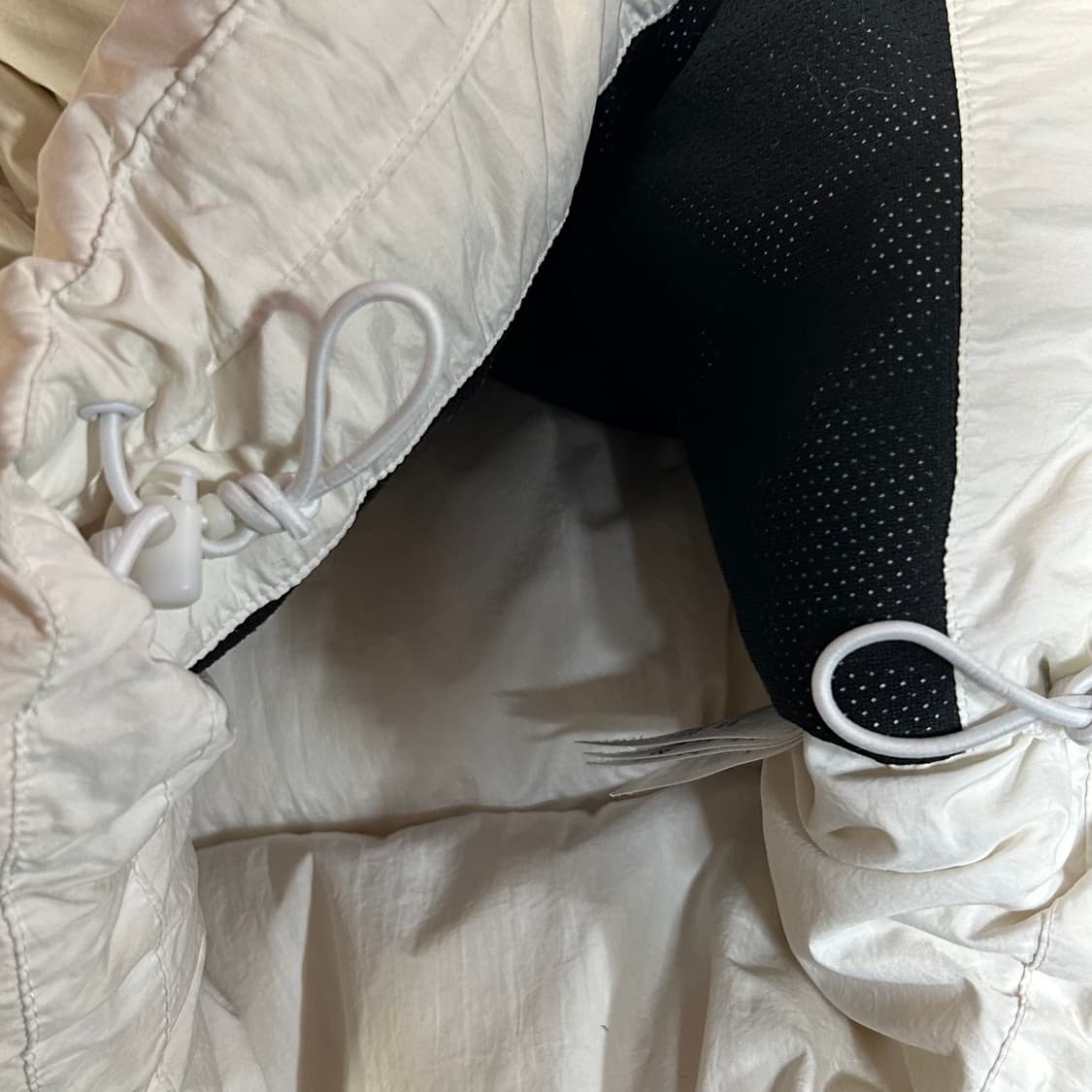 아디다스 화이트 패딩 점퍼 오리털 덕다운 파카 90 상품이미지6