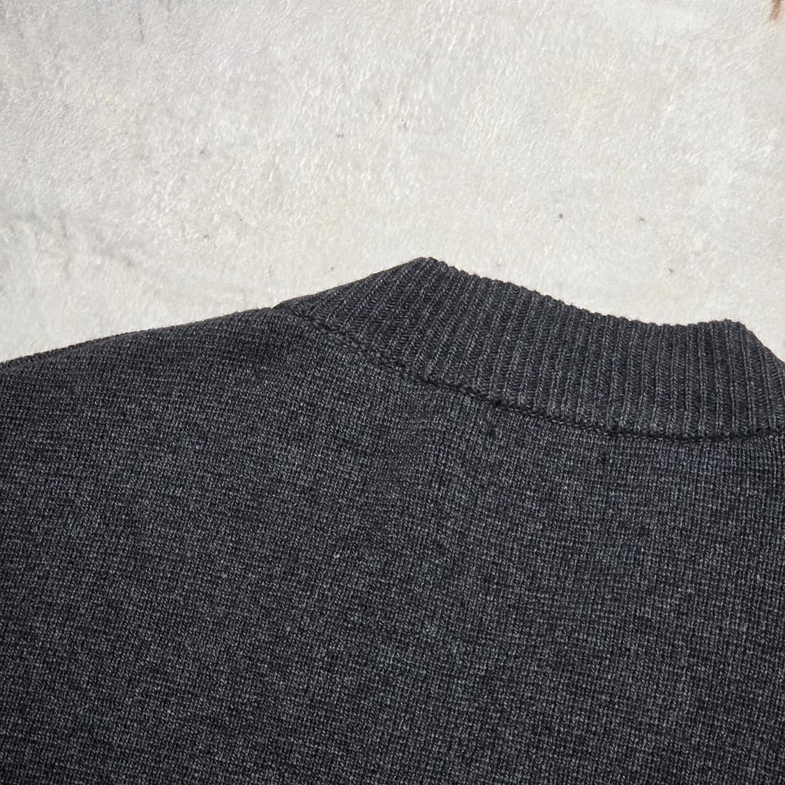 꼼파뇨 챠콜 오버핏 가디건 상품이미지5