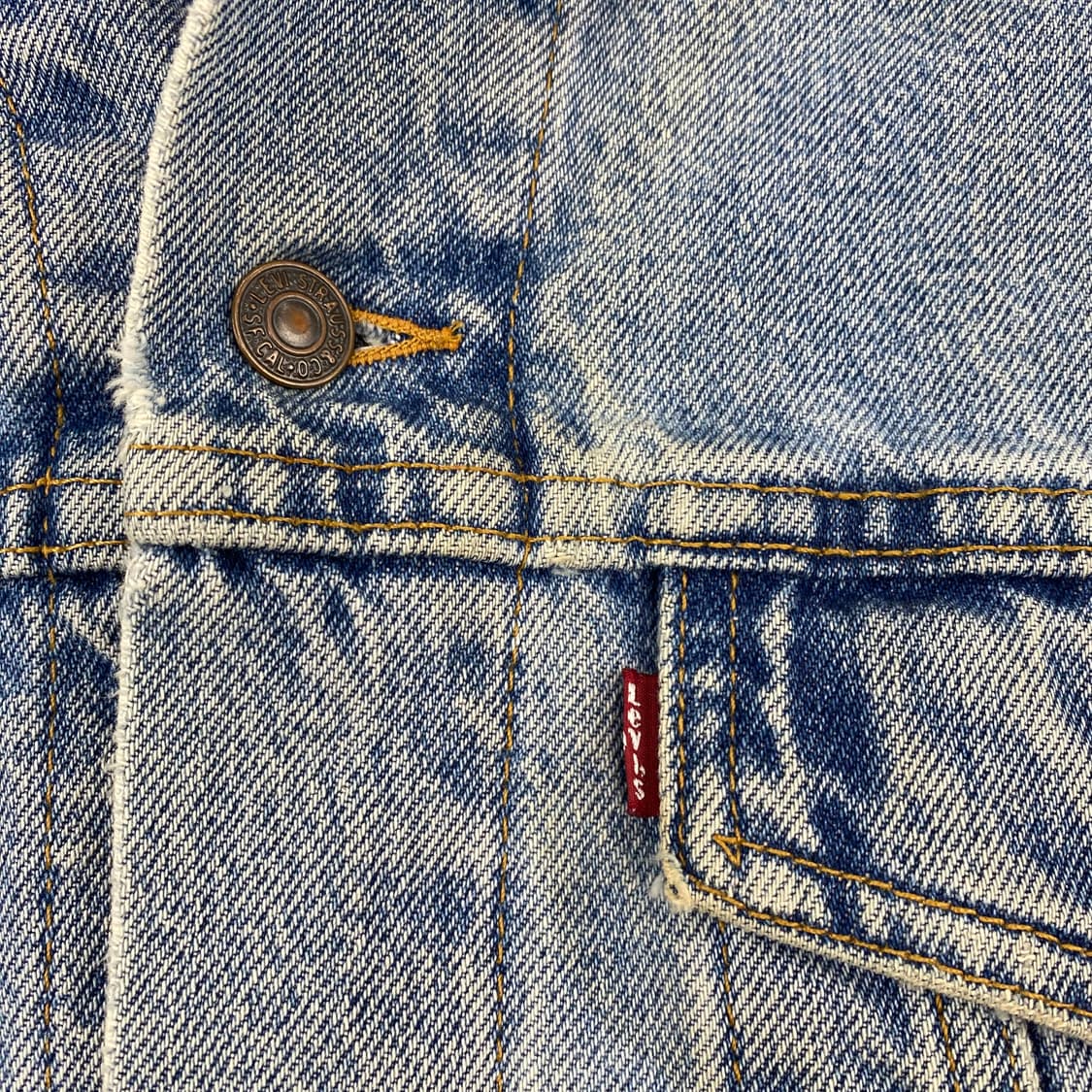 00s 리바이스 70614 블랭킷 데님 트러커 자켓 (103) 상품이미지4