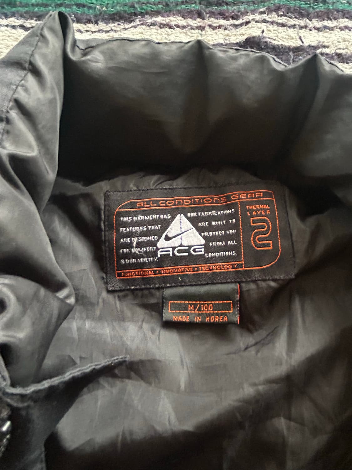 00‘s Nike acg duck down vest 상품이미지3