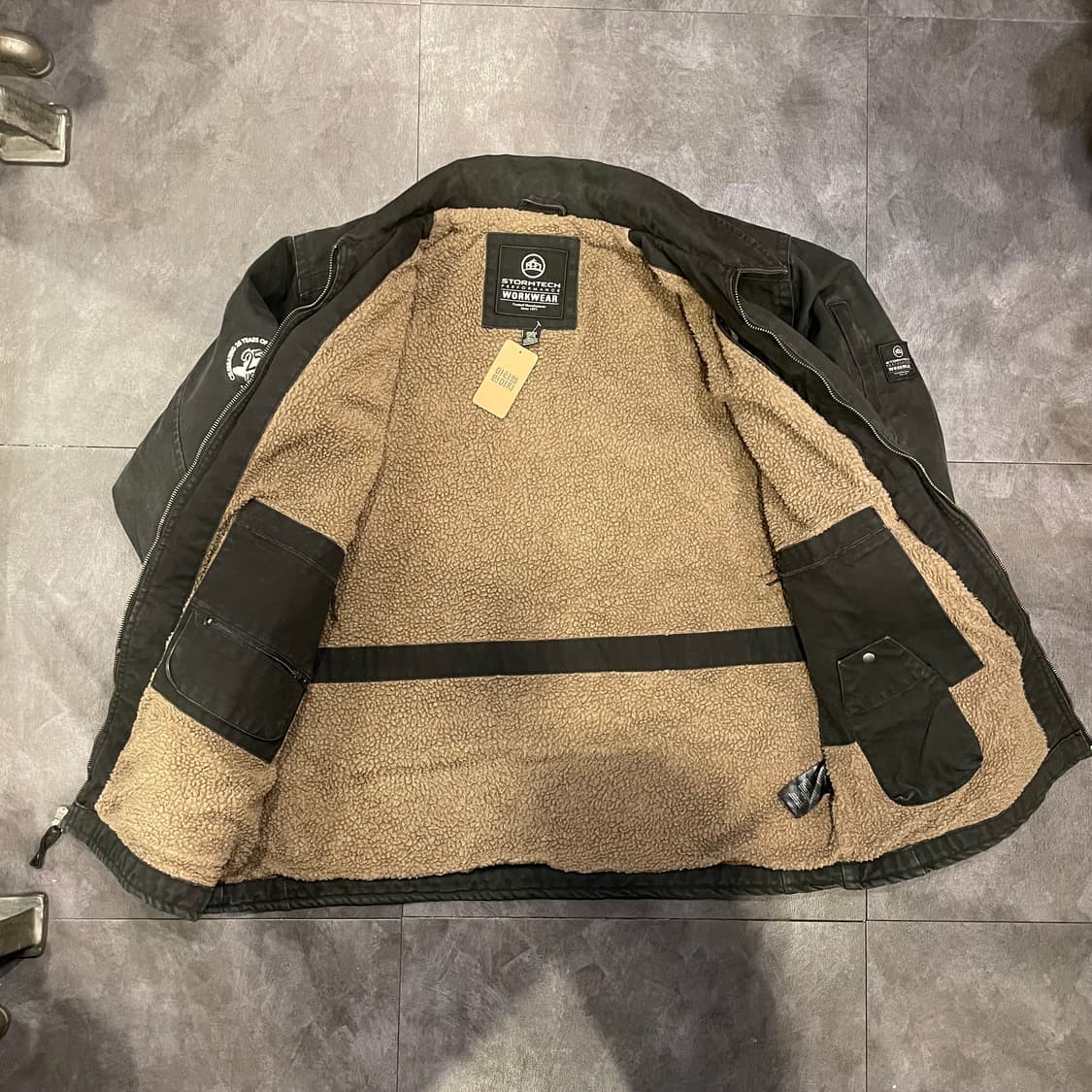 [IM] VTG 차콜 워싱 카라워크자켓 상품이미지9