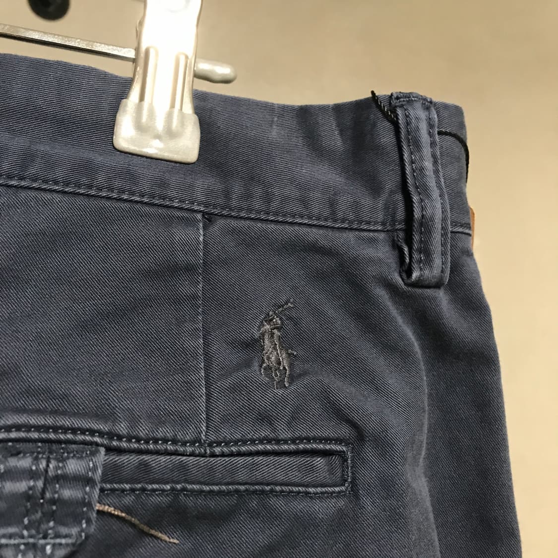 폴로 랄프로렌 QR 치노 팬츠 네이비 34/32 상품이미지4