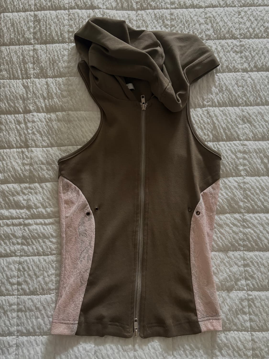 Sio seoul lace hoodie vest  상품이미지1