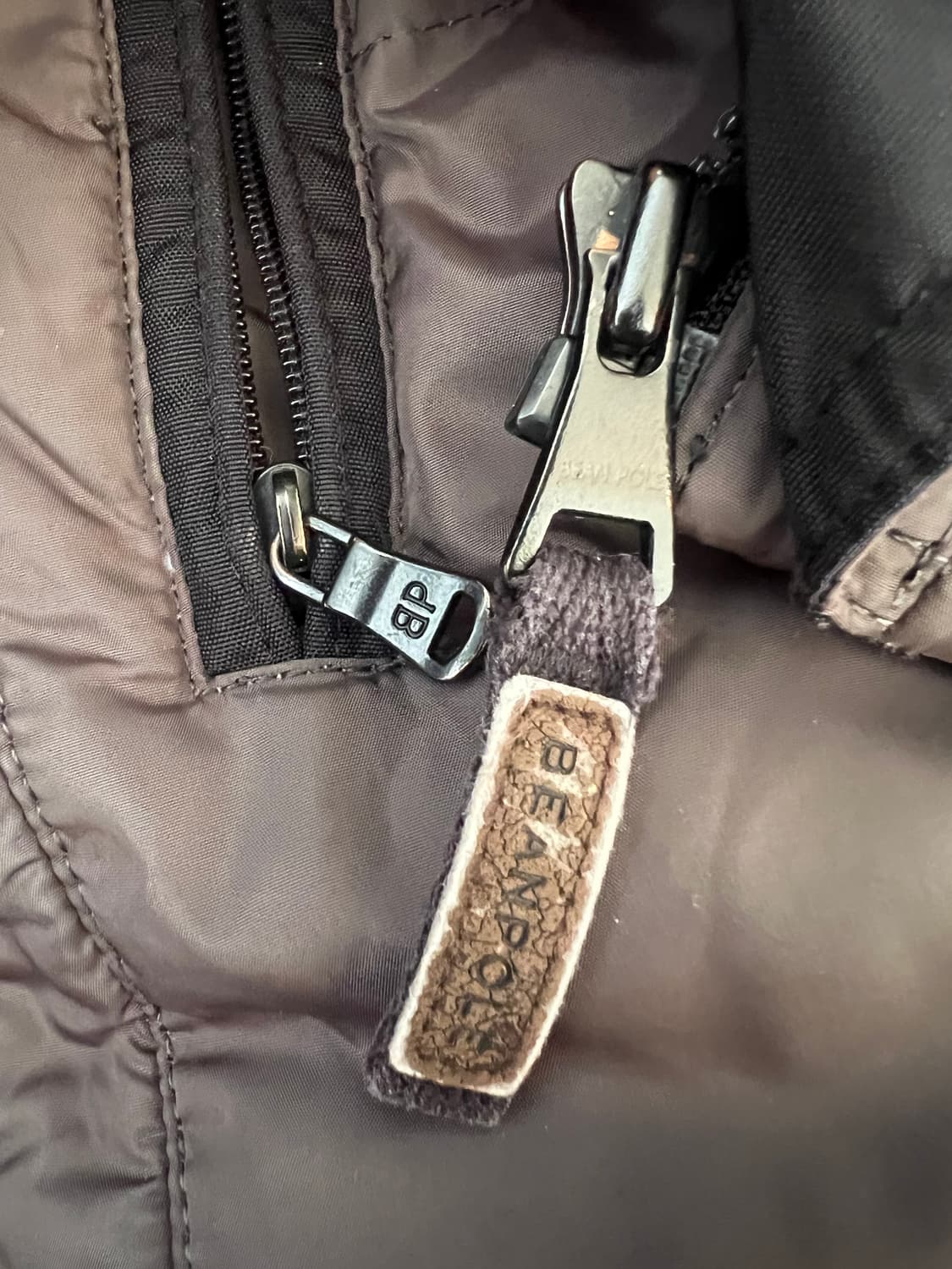 빈폴골프 남성 브라운 다운패딩점퍼 간절기점퍼 상품이미지7