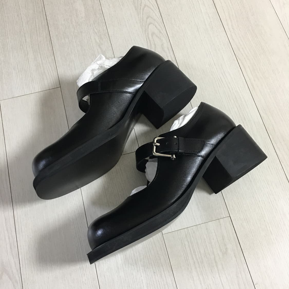 오소이 메리제인 슈즈 245 풀박 새상품 상품이미지8