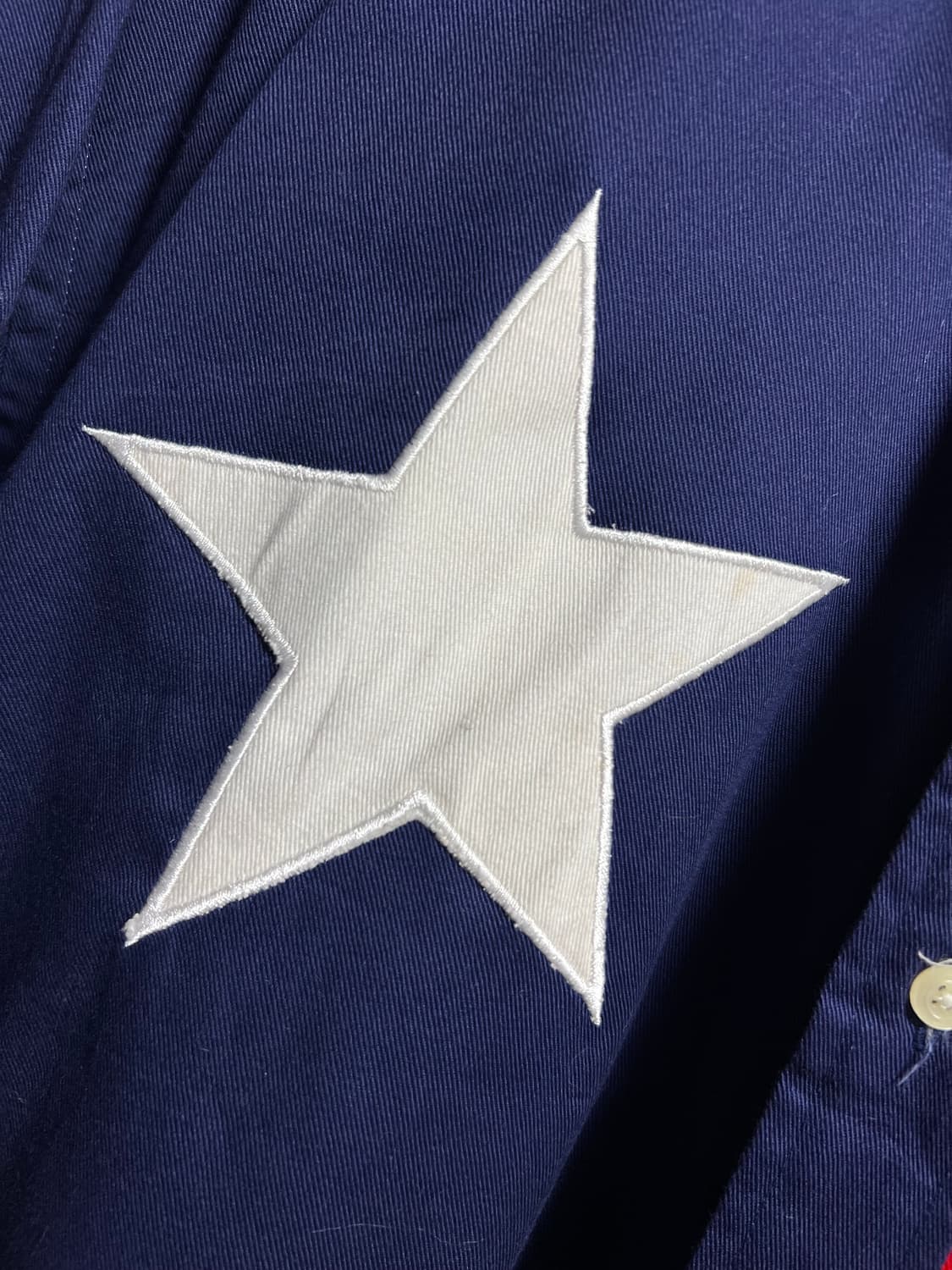 빈티지 텍사스코튼 플래그 셔츠 상품이미지4