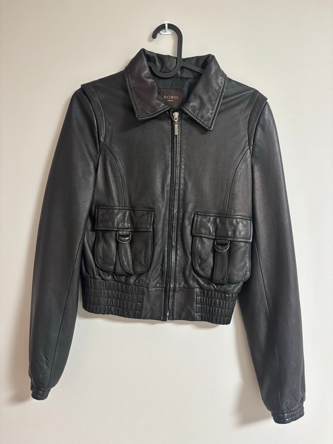 빈티지) 양가죽 백프로 레더자켓  상품이미지1