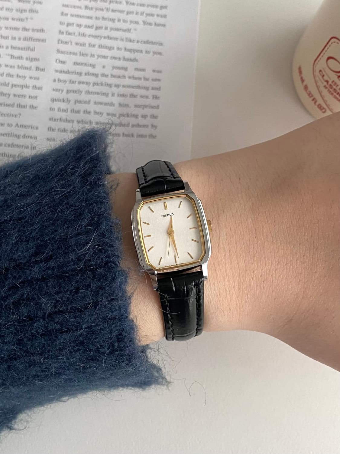 Seiko 세이코 스퀘어 쿼츠 레이디스 상품이미지5