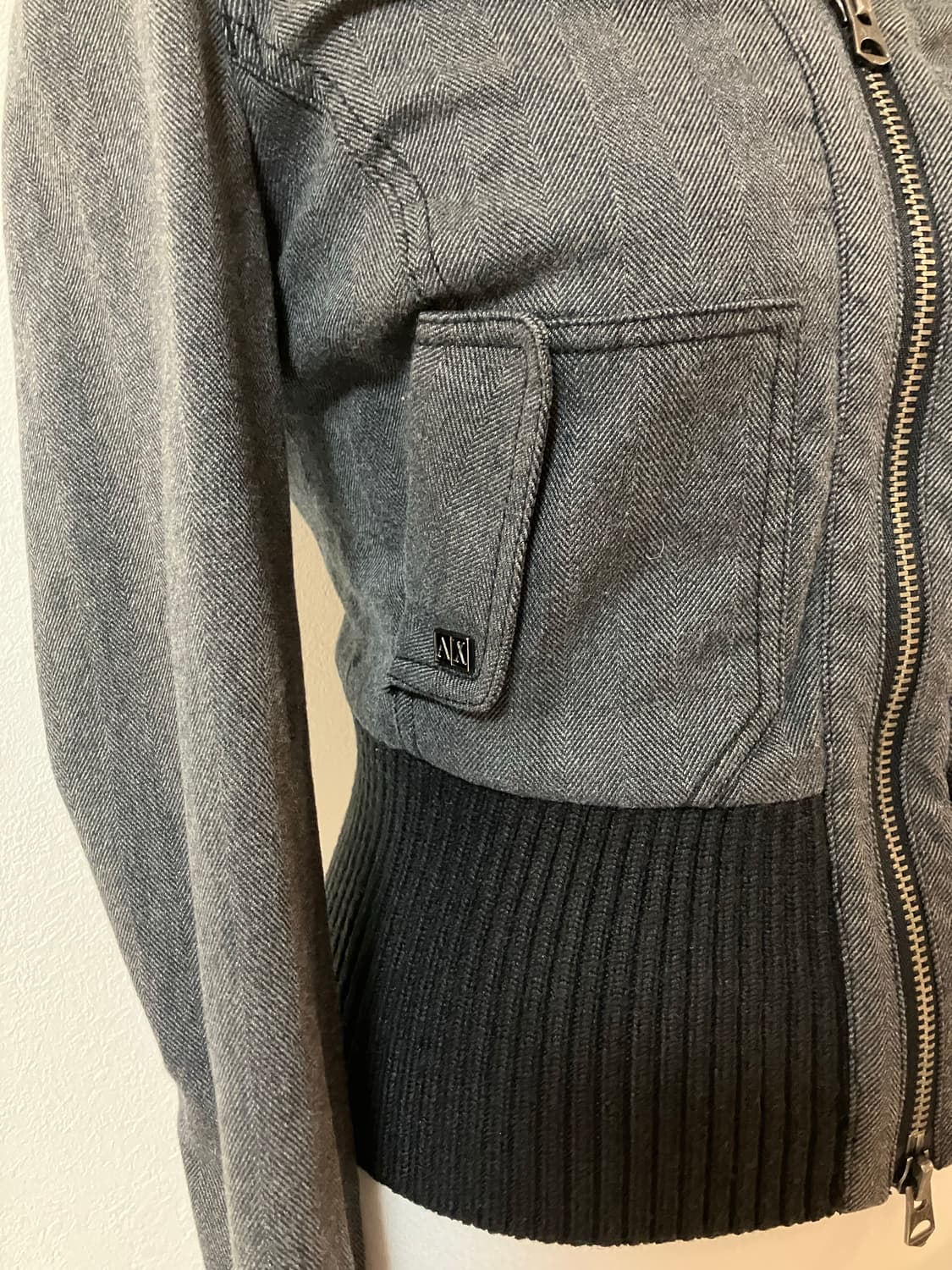 Armani Exchange 아르마니 여성 자켓 XS y2k 딱붙핏 상품이미지2