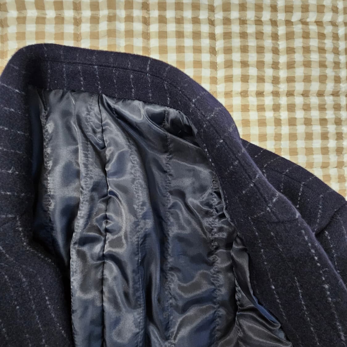 미착용 닉스 세미 오버핏 코트 남자100 상품이미지8