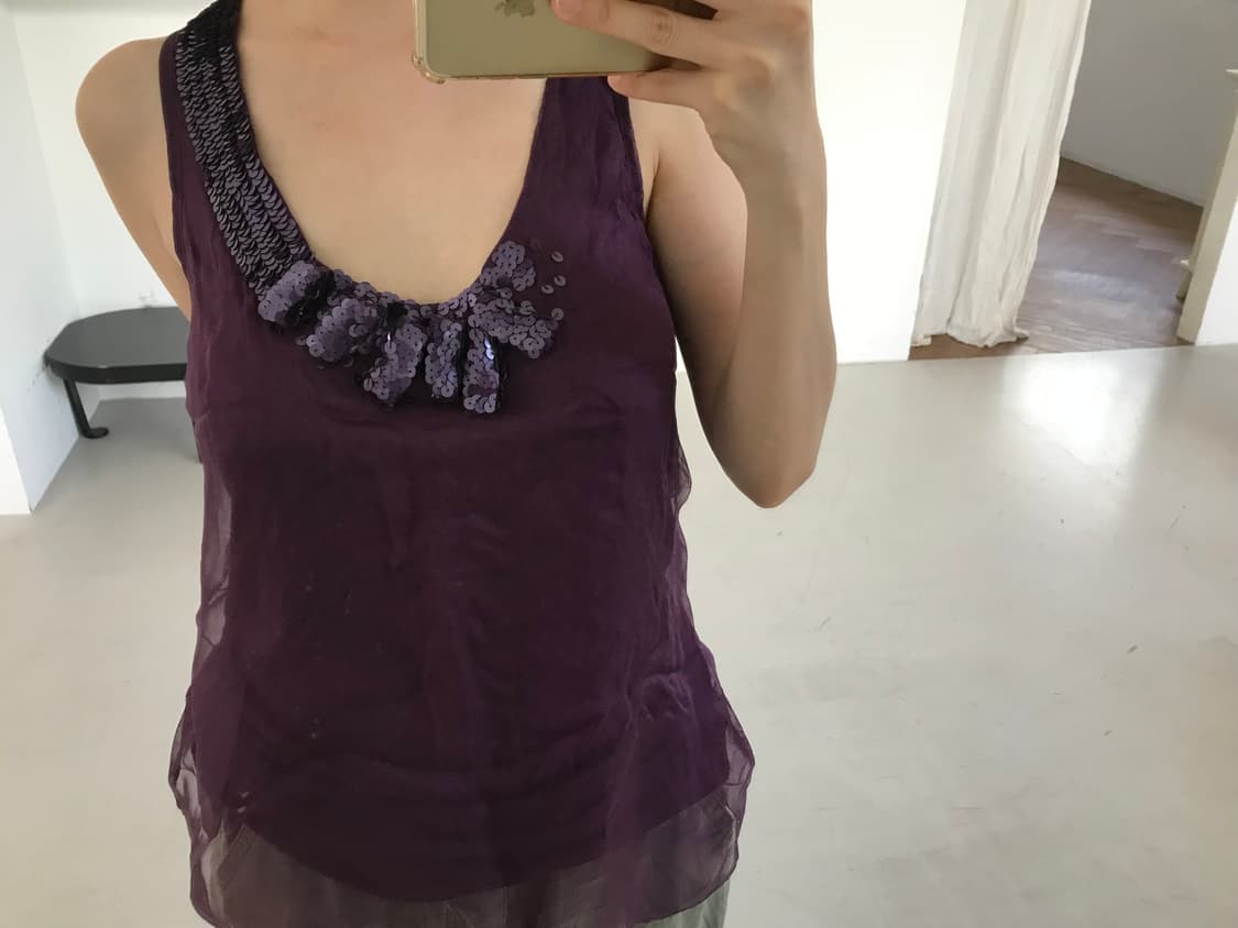 vintage purple sleeveless 상품이미지8