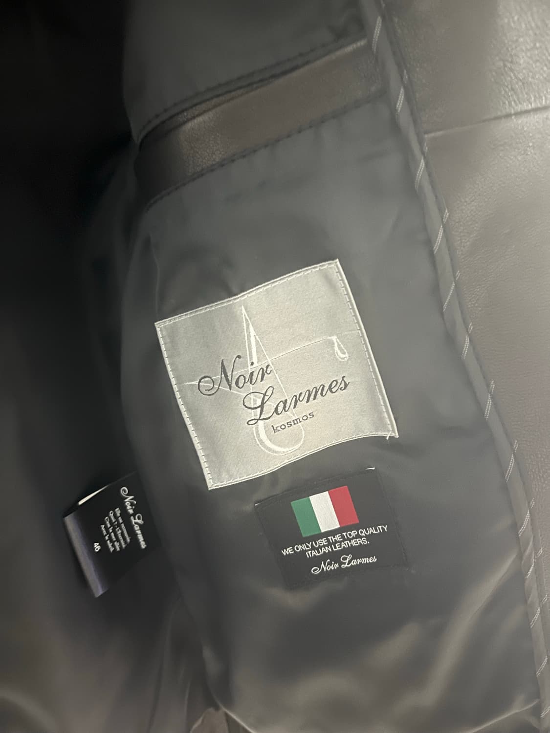 느와르 라르메스 싱글라이더자켓 46사이즈 상품이미지3