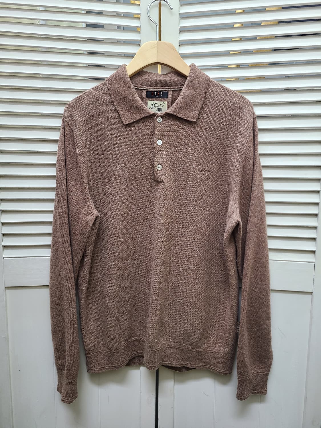 닥스 퓨어 캐시미어 니트 카라티 상품이미지1