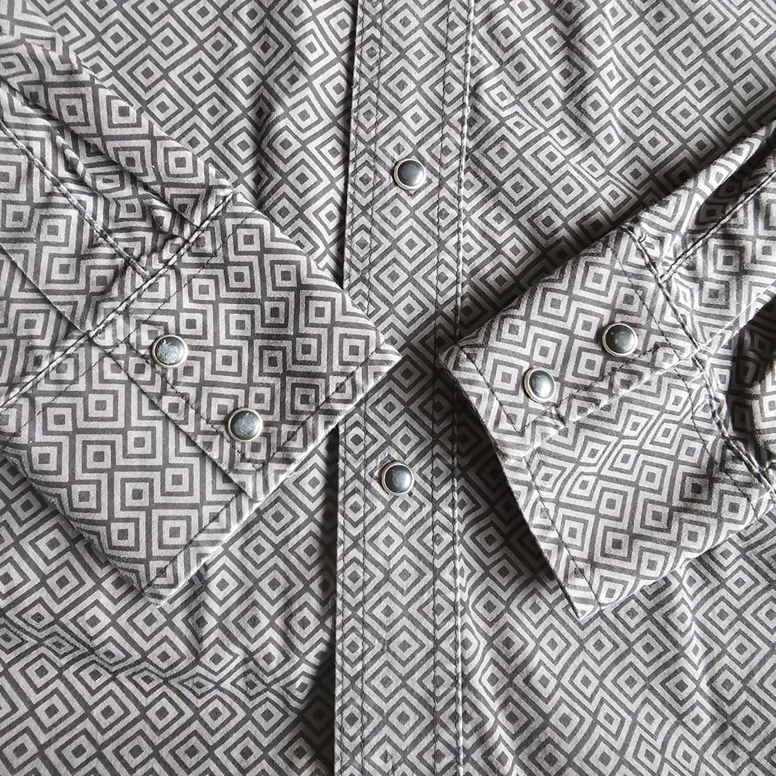 M L 100 ) 랭글러 RAM 로데오 웨스턴 셔츠 자수 패턴 긴팔 남자 상품이미지7