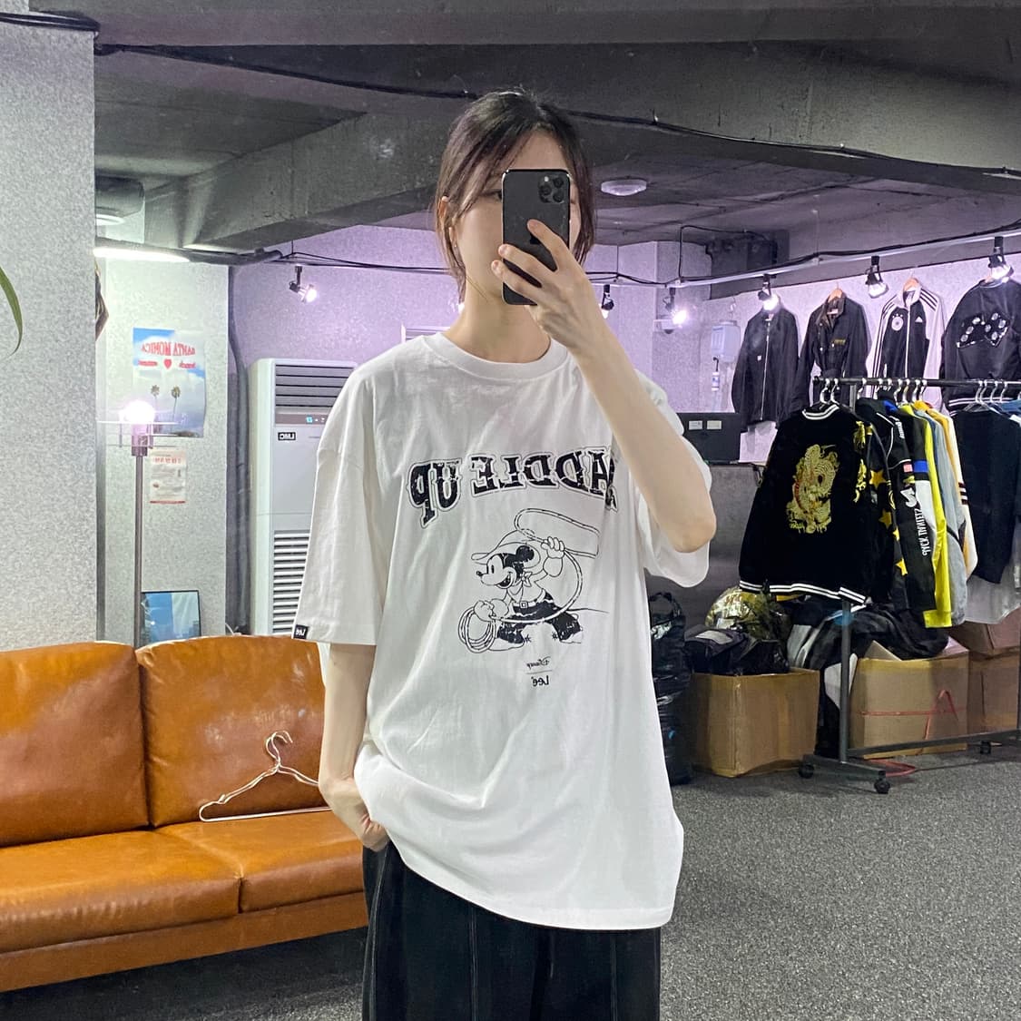 디즈니 x Lee 미키마우스 반팔티 B2139 상품이미지1