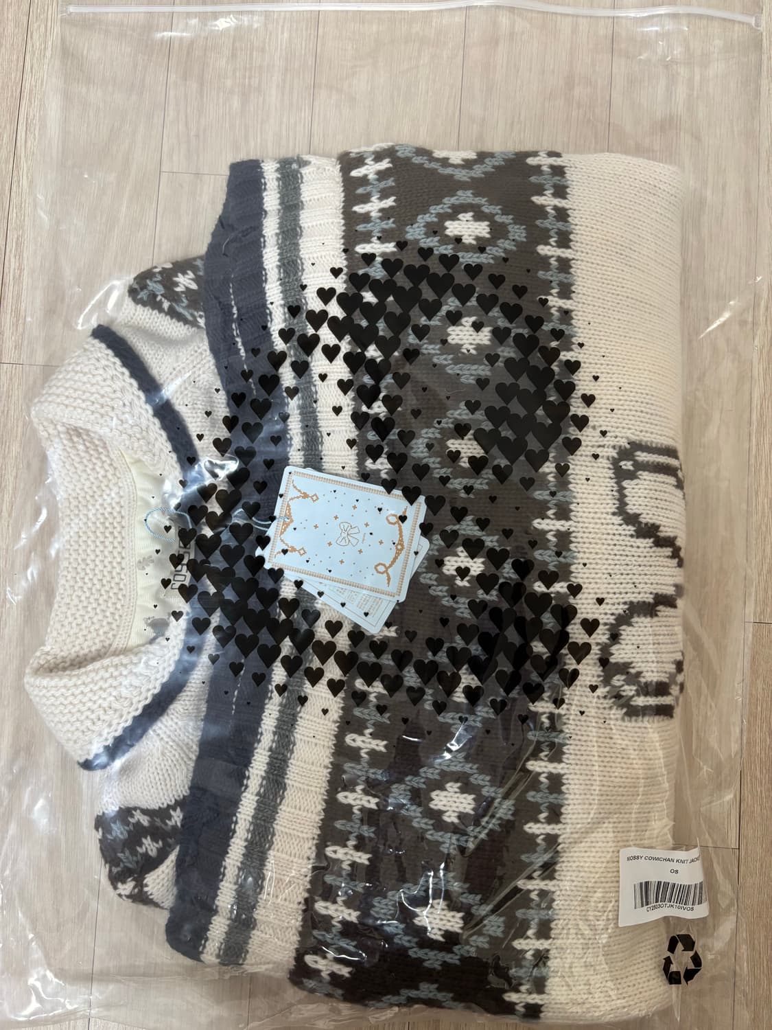 코이세이오 모시 코위찬 니트자켓 아이보리 상품이미지1