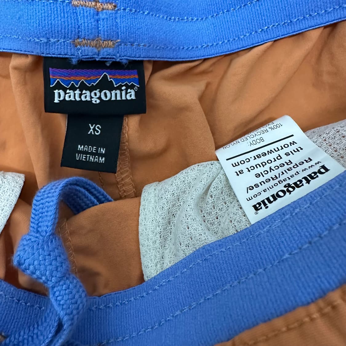 파타고니아 여성 배기스 쇼츠 반바지 XS 상품이미지8